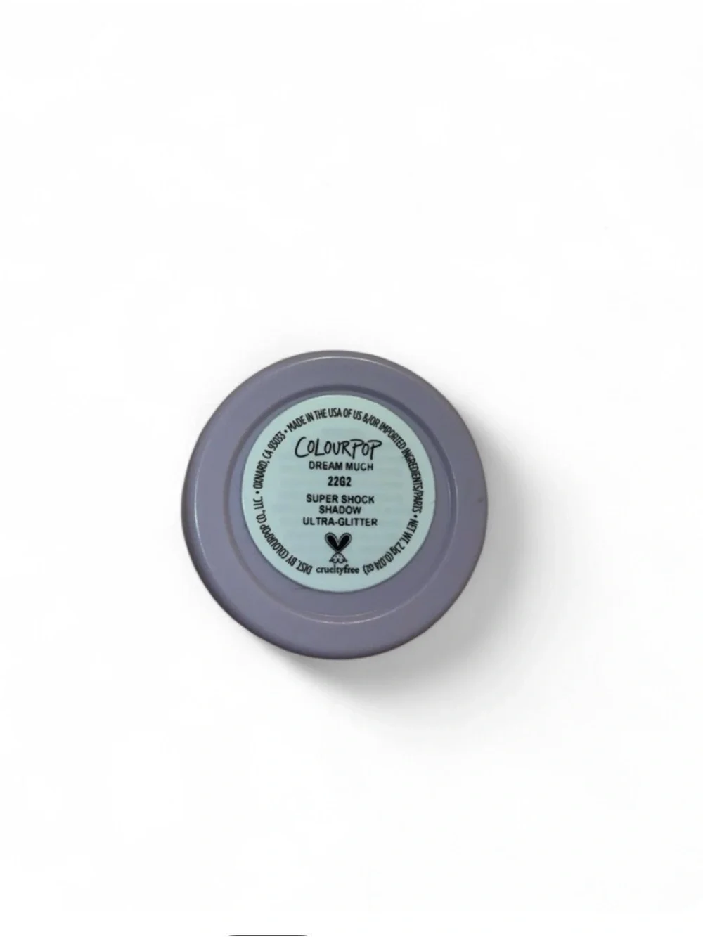 ColourPop Shimmering Steel Blue Single Eyeshadow